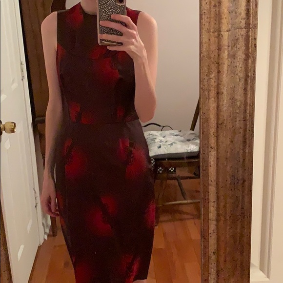 LAST DAY Vera Wang Lavender Label Midi Dress - Picture 1 of 5